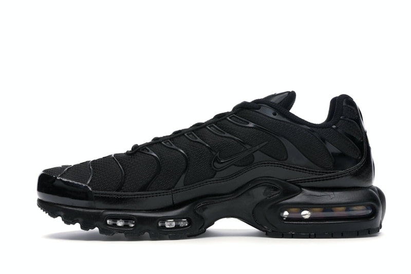 Nike Men's Air Max Plus Triple Black Running Shoes, from StockX