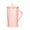 Blossom, variant on Nordic Style Unique Shape Ceramic Mug with Spoon and Lid