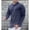 Sapphire Blue, variant on LEBONYARD Mens Henley Long Sleeve T-Shirt Cotton Casual Shirt,Mens Sweatshirts & Hoodies,Men Bodybuilding Solid Sport Button Casual Stand Collar Vertical Bar Long Sleeves Golf Shirt Navy L