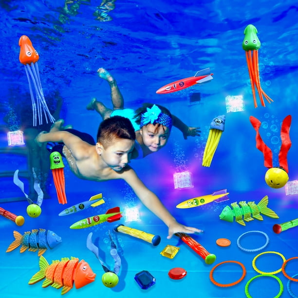 Underwater pool toys sales