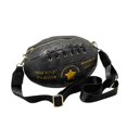 thumbnail image 1 of Diconna Sac Bandoulière pour Femmes avec Bandoulière Réglable Sac Vintage Élégant en Forme de Rugby, 1 of 6
