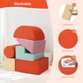 thumbnail image 6 of Soft Climbing Indoor Set, Foam Climbing Blocks for Toddlers and Preschoolers - Climbing, Crawling and Sliding Activity Play Set, 6PCS, 6 of 9