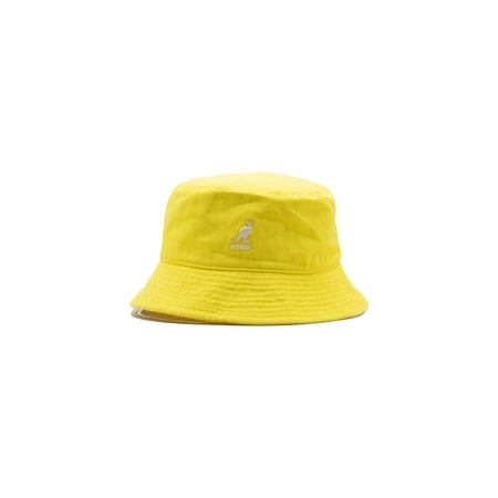 Kangol Washed Bucket Bucket Hats Size M Yellow | Walmart Canada