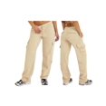 thumbnail image 3 of Women Cargo Pants Fleeece High Waisted Baggy Sweatpants for Women Casual Pants with 8 Pockets Apricot Color XXL, 3 of 9