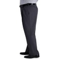 thumbnail image 2 of Haggar Mens BT Iron Free Premium Khaki Classic Fit Pleat Front Expandable Waist Pant, 2 of 5