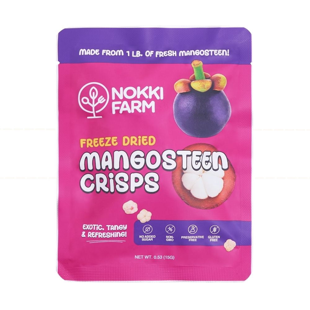 NOKKI FARM Freeze Dried Tropical Fruit Crisps Variety - Healthy & Exotic Tropical Superfood Snack, No Added Sugar or Preservatives, Kid-Approved, Portable for On-The-Go Snacking