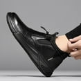 thumbnail image 6 of DianSen Safety Shoes for Men Synthetic Leather Water-Resistant Anti-Smash Work Boots Lightweight, 6 of 11