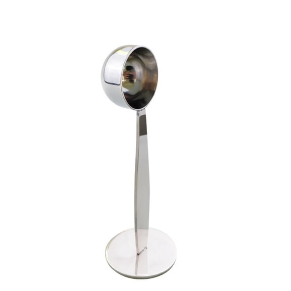 Stainless Steel Bowl, Ongmies with 2 in 1 Stainless Coffee Tamping Purpose Coffee Spoon Powder Hammer Multi Function Spoon Holder Coffee Tools for Measuring And, Tableware, 1 Coffee Spoon