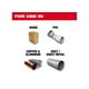 thumbnail image 4 of Broca Milwaukee 48-89-2737 Thunderbolt Oxide 15 mm negra, 4 of 8