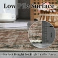 thumbnail image 4 of HOMERRY Washable Area Rug 9' x 12' Rug for Living Room Floral Pattern Carpet, Red, 4 of 6