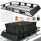 thumbnail image 1 of Caja Universal para Techo de 64"x39"x6", Capacidad 200 lbs, Portaequipajes Resistente con Bolsa Impermeable, Red de Carga y 2 Tensores, Para SUV y Camionetas, 1 of 7