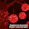 thumbnail image 4 of CUITING Christmas String Lights Outdoors  7.9” Sphere Lights  Ball Tree Garden Globe Lights for Home  Party  Christmas  Porch Patio Wedding  Garden Tree Decoration with Plug, 4 of 6