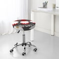 thumbnail image 7 of Xecao's Chillin with My Gonme Print Stool Covers offer stylish, washable protection for PU round bar stools, perfect for home or commercial use., 7 of 7