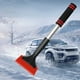 thumbnail image 1 of Car Aluminum Alloy Snow Shovel Window Snow Removal Deicing Defrost Multifunctional Snow Scraper Car Cleaning Tool, 1 of 1