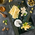 thumbnail image 5 of Gothic Cutting Board, Patio with Enchanted Wishing Well Ivy on Antique Gateway to Forest, Decorative Tempered Glass Cutting and Serving Board, Large Size, Grey Teal, by Ambesonne, 5 of 5