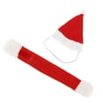 thumbnail image 2 of Conjunto de sombrero y bufanda para mascotas pequeñas NikouMX Disfraz navideño de animales pequeños, 2 of 8
