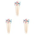 thumbnail image 1 of Tricolor China Doll Decor Wooden Earwax Remover Ear Picks 18 Pcs, 1 of 8