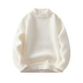 thumbnail image 2 of Men's Solid Color Casual Turtleneck Pullover Sweater Long Sleeve Knit Winter Style, 2 of 3