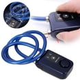thumbnail image 1 of Dusknt Under $5 Steel Wire Bluetooth Lock, Wire Bluetooth Lock Motorcycle Keyless Bluetooth App Vibration Alarm Rain Prevention, Clearance Sales Today! Deals Prime!, 1 of 8