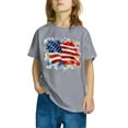 thumbnail image 4 of CFLVAEK 4th of July T Shirts for Kids 3D American Flag Graphic Tees Casual Crewneck Short Sleeve Cotton Tshirts Indenpendence Day Tops 9 Years, 4 of 6