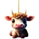 thumbnail image 2 of JShteea Creativo Coche Vaca Dibujos Animados Accesorios para El (estilo H), 2 of 3