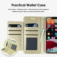 thumbnail image 2 of Bemz Pocket Clutch Wallet Case and Belt Holster Pouch for iPhone 14 Pro Max - Gold, 2 of 9
