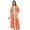 Orange, variant on Bimba Women Long Designer Kimono Maxi Kaftan Caftan Beach Coverup With Belt