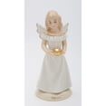 thumbnail image 3 of Ceramic Baptism Angel 2.4x5.6 Inch White Porcelain Gift, 3 of 3