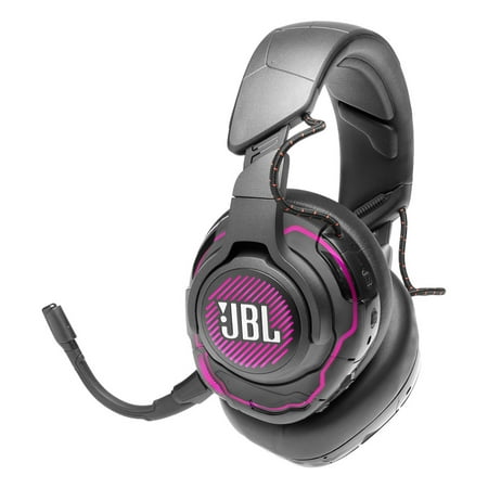 JBL - Quantum One RGB Wired DTS Headphone:X v2.0 Gaming Headset for PC, PS4, Xbox One, Nintendo Switch and Mobile Devices - Black