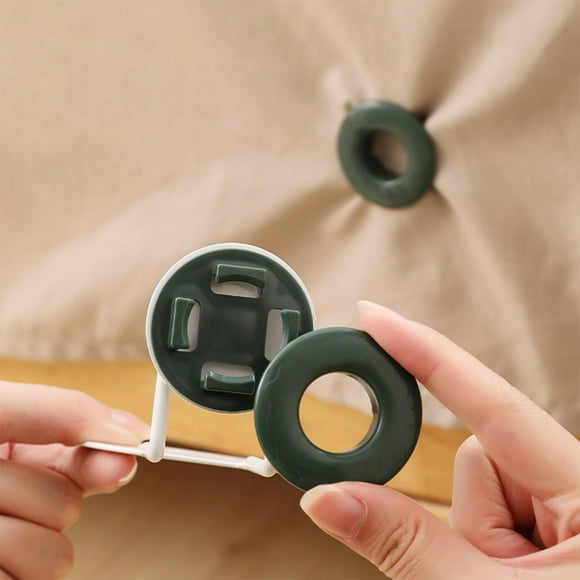 Hebilla de fijación de sábanas Pinza de colchón antideslizante sin aguja | Soporte seguro para hojas que no deja marcas | Potente abrazadera de cama adhesiva | Ajuste universal | Hierro de plástico