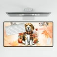 thumbnail image 4 of Hello Fall Beagle Scarf Welcome Autumn with Leaves Pumpkins Desk Mat Full Keyboard Mouse Pad Beagles Dog Lover Gifts Idea Large Mousepad - 00011, 4 of 5