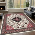 thumbnail image 6 of 1PC Persian-Style Area Carpet Local Carpet, Lightweight Washable Easy-to-Manage Carpet Mat Festival Gift, Suitable for Living Room, Bedroom, Dining Room, Office, Balcony, Room Accessones, 6 of 10