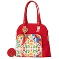 thumbnail image 2 of Bolso Yute Para Dama FANA Elora Color Rojo Reforzada El Mejor Regalo, M3943!!, 2 of 3