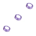 thumbnail image 1 of Yuarrent Cinta para envolver regalos, decoraciones, accesorios para manualidades DIY, tela de costura ligera, cintas de poliéster para fiesta, violeta 21 Type1 NO1 Yuarrent CBP275104, 1 of 6