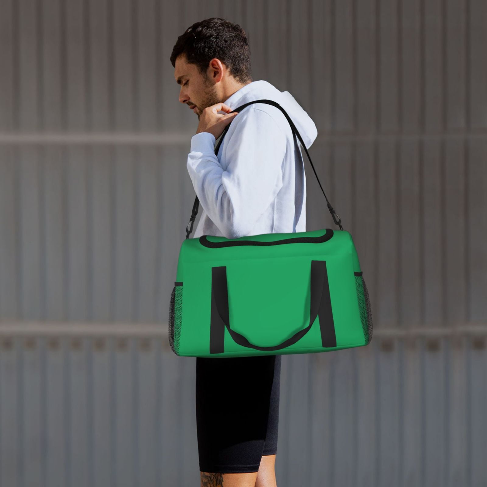 Fuzoiu Forestgreen Print Travel Duffle Bag,Carry On Tote Bags,Duffel Bag,Sport Gym Bag, Hospital Bag for Labor and Delivery, Overnight Bag,Luggage Bag
