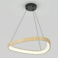thumbnail image 4 of Artika Bjorn LED Pendant Light, White Diffuser, 5CCT, Wood Effect and Matte Black, 4 of 9