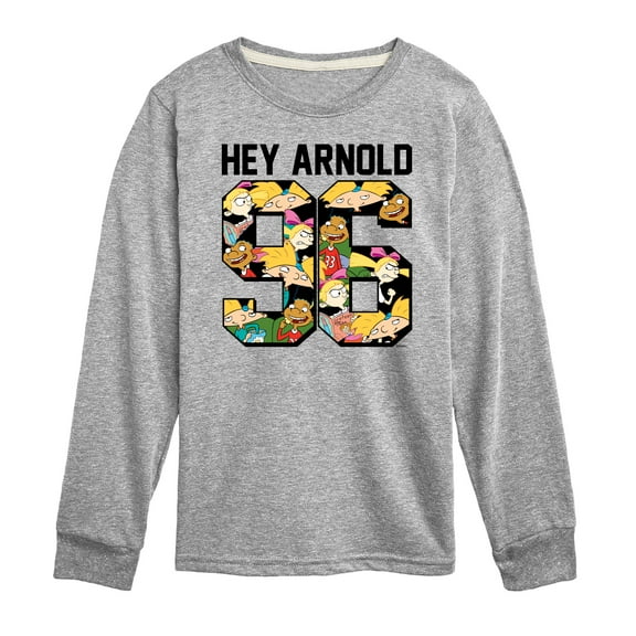 Hey Arnold! - Arnold 1996 - Toddler And Youth Long Sleeve Graphic T-Shirt
