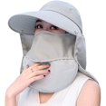 thumbnail image 1 of Women Sun Wide Brim Uv Protection Fishing Hats Foldable, 1 of 4