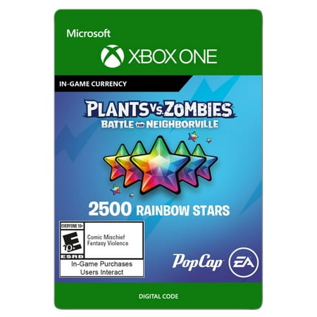 Plants Vs. Zombies Battle For Neighborville 2500 Rainbow Stars - Xbox One [Digital]