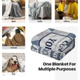 thumbnail image 7 of Yibo Dad Birthday Gift Blanket Flannel Soft and Comfortable Anti-static Bed Sofa Blanket, 7 of 7