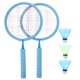 thumbnail image 1 of 1 juego de raquetas de bádminton ligeras para niños, juego de bádminton para exteriores., 1 of 6