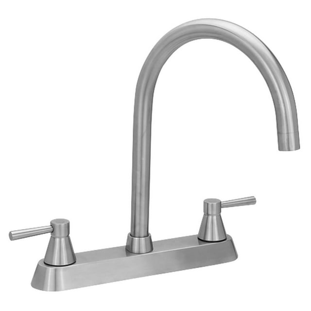 Mezcladora Fregadero 8 PuLG. Acero Inox Urrea (9373inox) Urrea 9373INOX