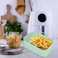 thumbnail image 7 of SEARCHI Air Fryer Silicone Pot, Reusable Silicone Pot for Ninjas Dual Air Fryer Liners Double Air Fryer Silicone Air Fryer Basket Air Fryer Rack Rectangle Accessories for Oven Microwave, 7 of 7