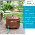 thumbnail image 3 of BirdRock Home Copper Water Hose Holder Indoor and Outdoor - Purple, 3 of 5