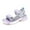 Purple, variant on Girls Beach Sandals Open-Toe Summer Outdoor Child Sport Sandals Athletic Lightweight(Toddler/Little Kid/Big Kid)