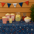 thumbnail image 5 of Celebrate Mickey Silhouette PEVA Vinyl Tablecloth July 4th Fireworks 60 x 84 inches, 5 of 9