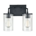 thumbnail image 2 of Millennium Lighting  Beverlly Bathroom Vanity Light Fixture with Clear Beveled Glass Shades 4 Light - Modern Gold, 2 of 5