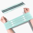 thumbnail image 2 of Miangastore Bande de Résistance Réglable Bande d'Entraînement des Hanches Épaissie Antidérapante Boucle Élastique pour Femmes Dames (Résistance Moyenne, Vert), 2 of 8