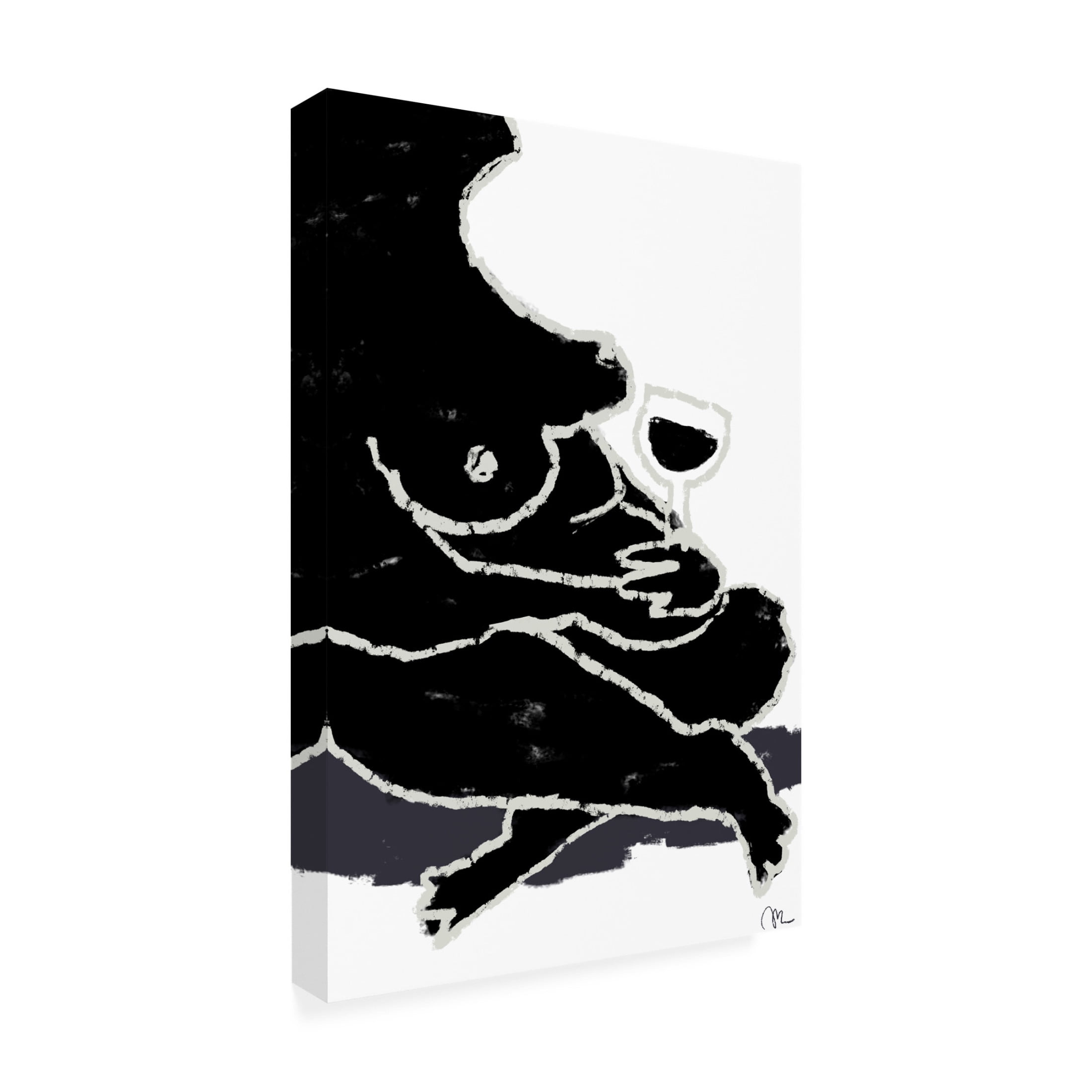 Pictufy Studio II 'A Break' Canvas Art - 30 x 47 Inches