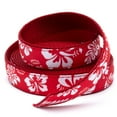 thumbnail image 4 of Country Brook Design® 1 inch Red Hawaiian on Red Nylon Webbing, 50 Yards, 4 of 4